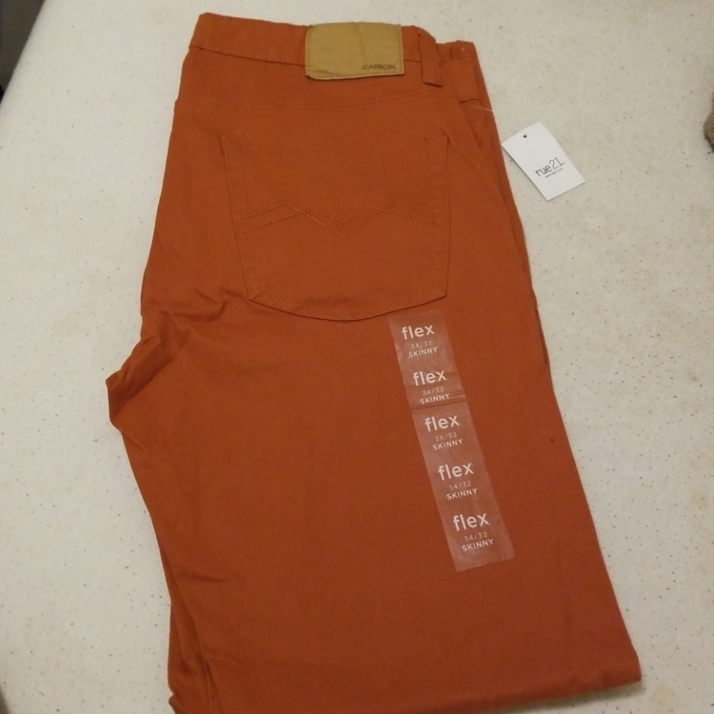 Rust Orange Rue21 Jeans